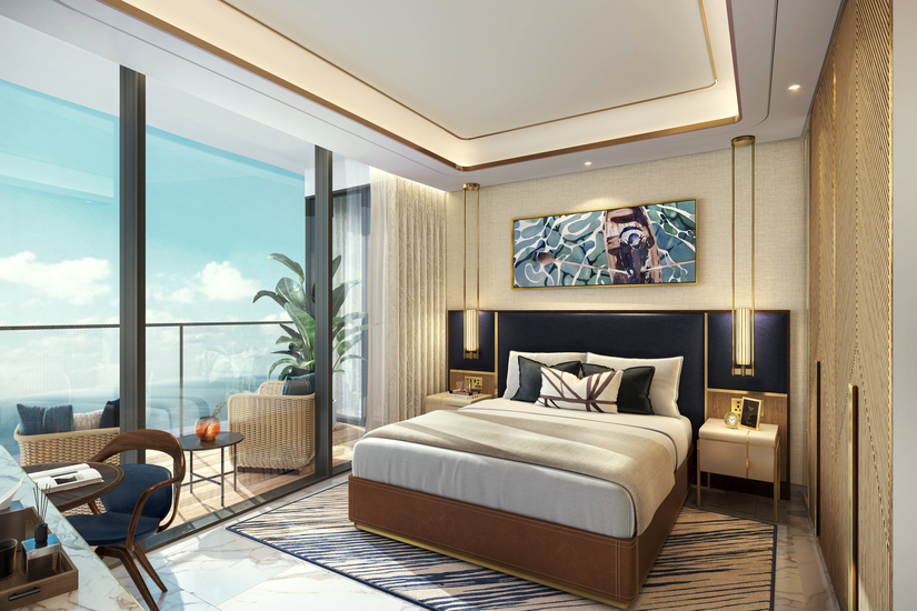 Waterfront apartment in Attractive Tower Harbour Lights by Damac Properties in Dubai Maritime City for sale