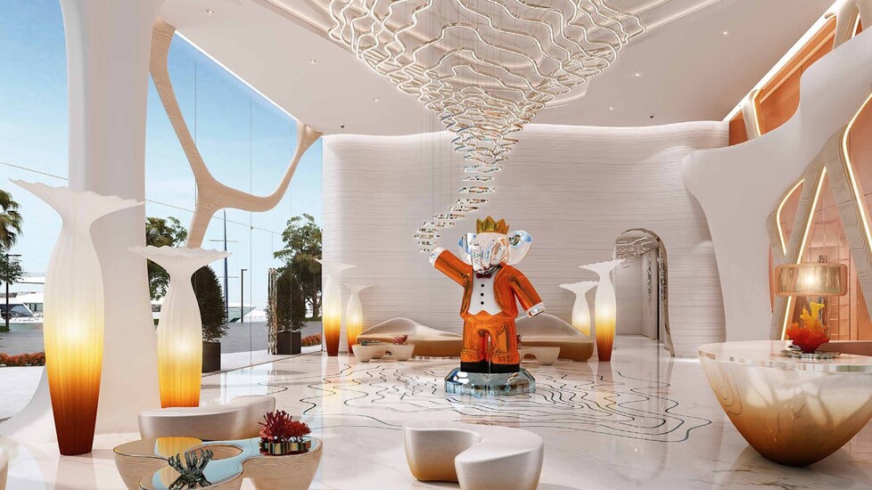 شقق فاخرة على الواجهة البحريّة، مع إطلالات مذهلة على الخليج العربي، في مشروع كورال ريف من شركة داماك في دبي