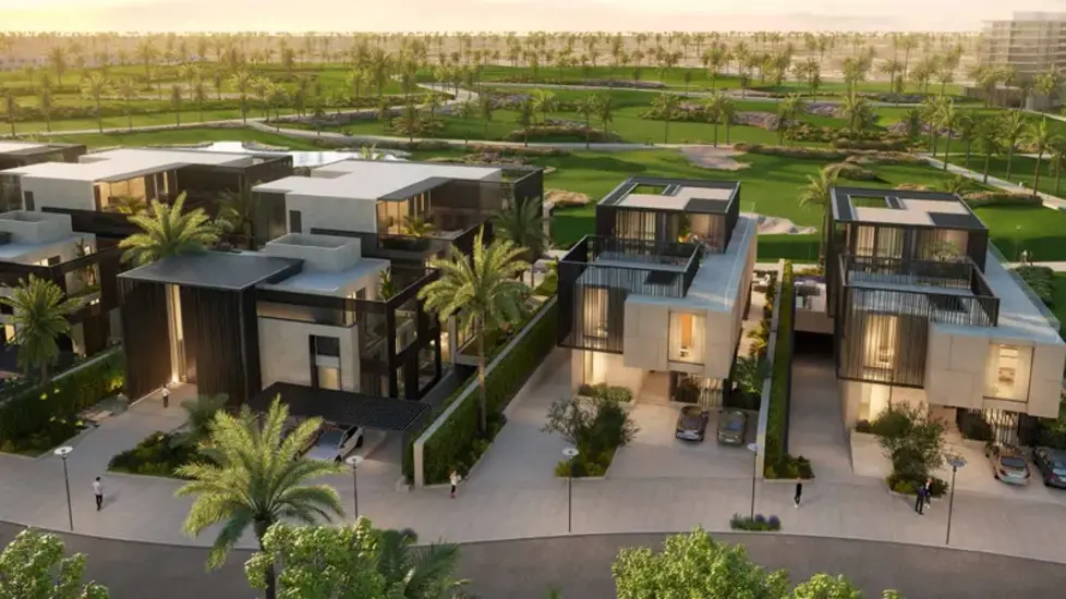 فلل رائعة ضمن مشروع يوتوبيا من داماك العقارية في داماك هيلز، تتميز بحوض سباحة فريد  فناء خلابة.