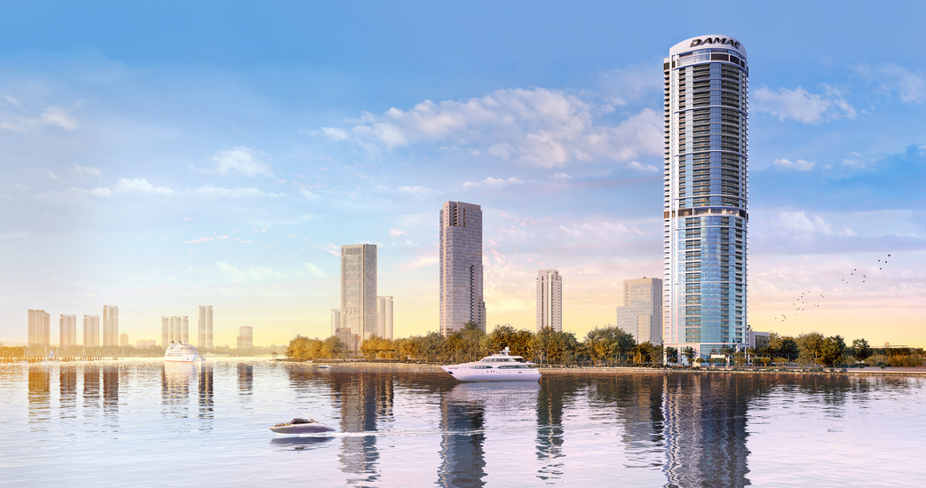 Waterfront apartment in Attractive Tower Harbour Lights by Damac Properties in Dubai Maritime City for sale