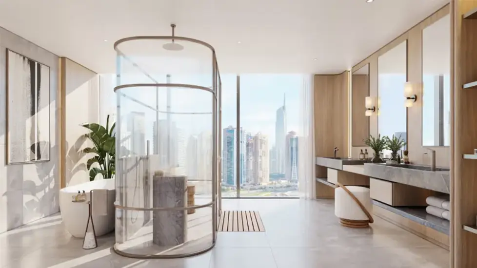 Stunning modern apartments in Mercer House towers at the heart of Downtown Dubai By Ellington Properties